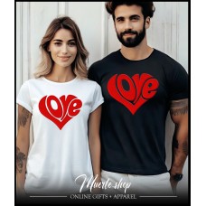 Комплект LOVE HEART EMBROIDERY с щампа Комплект LOVE HEART EMBROIDERY с щампа