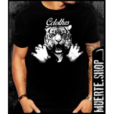 Черна тениска CCLOTHES TIGER Черна тениска CCLOTHES TIGER