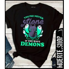 Дамска тениска CUTE CAT DEMONS с щампа