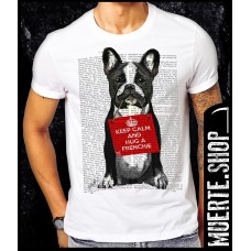 Тениска HUG A FRENCHIE PAPER