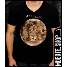 Черна тениска MOONLION