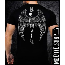 Черна тениска ANGEL SKELETON Черна тениска ANGEL SKELETON