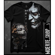 Черна тениска JAPAN DEMONS с щампа 