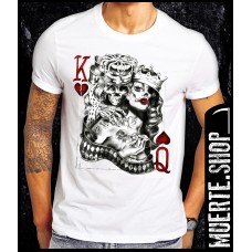 Тениска KING AND QUEEN CARD Тениска KING AND QUEEN CARD