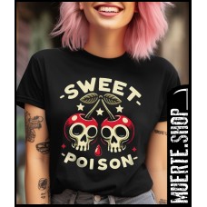 Дамска тениска  SWEET POISON с щампа 
