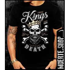 Черна тениска TRUE KINGS