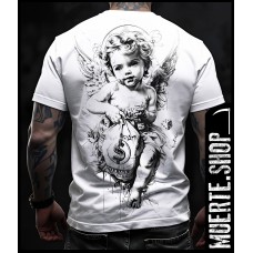 Тениска CASH ANGEL с щампа Тениска CASH ANGEL с щампа