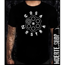 Черна тениска COSA NOSTRA FILLER