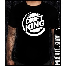 Черна тениска DRIFT KING Черна тениска DRIFT KING