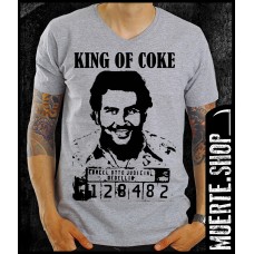 Сива тениска ESCOBAR THE KING Сива тениска ESCOBAR THE KING