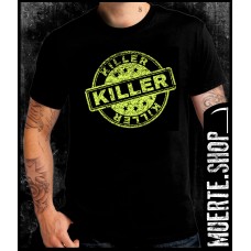Черна тениска KILLER STAMP Черна тениска KILLER STAMP