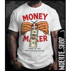 Тениска MONEY MAKER RED с щампа Тениска MONEY MAKER RED с щампа