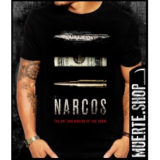 Черна тениска NARCOS POSTER Черна тениска NARCOS POSTER