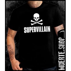Черна тениска SUPERVILLAIN Черна тениска SUPERVILLAIN