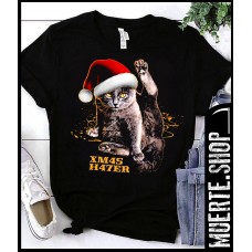 Коледна тениска XMAS HATER с щампа