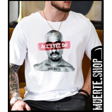 Тениска ALL EYEZ ON 2PAC с щампа Тениска ALL EYEZ ON 2PAC с щампа