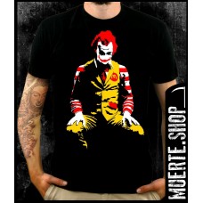 Черна тениска JOKER MC CLOWN Черна тениска JOKER MC CLOWN