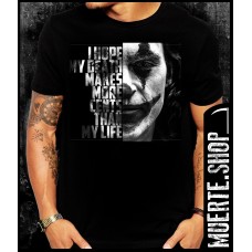 Черна тениска JOKER YOUR LIFE