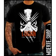 Черна тениска LOGAN THE WOLVERINE с щампа