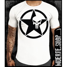 Тениска PUNISHER BLACK STAR Тениска PUNISHER BLACK STAR