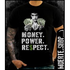 Черна тениска SCARFACE MPR