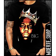 Черна тениска BIGGIE SMALLS Черна тениска BIGGIE SMALLS