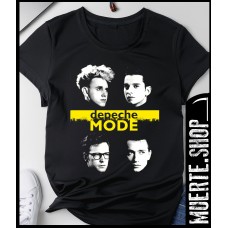 Черна тениска DEPECHE MODE с щампа