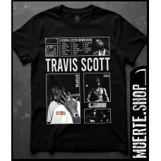 Черна тениска TRAVIS SCOTT с щампа Черна тениска TRAVIS SCOTT с щампа