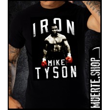 Черна тениска IRON MIKE TYSON CLASSIC